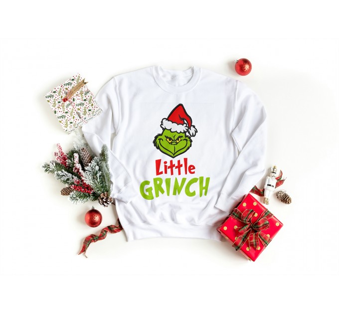 Little Grinch embroidery design