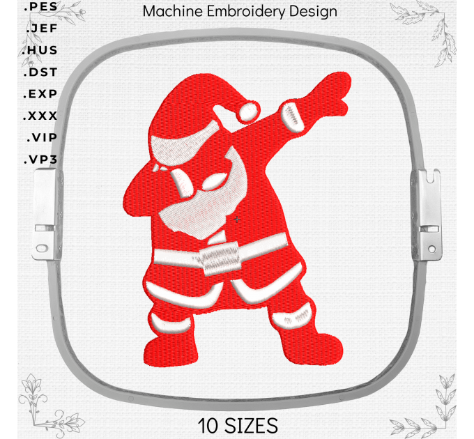 embroidery design "Santa"