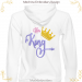 Her King machine embroidery design