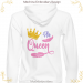 His Queen machine embroidery designe