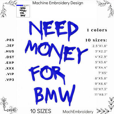 Need money for BMW