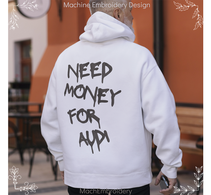 Need money for Audi machine embroidery programm