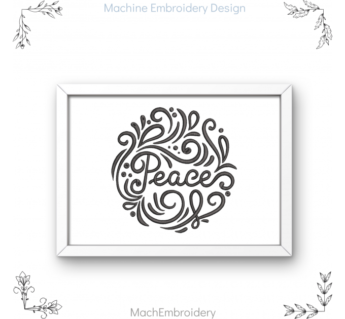 machine embroidery design