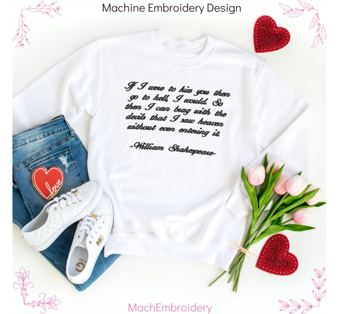 machine embroidery design