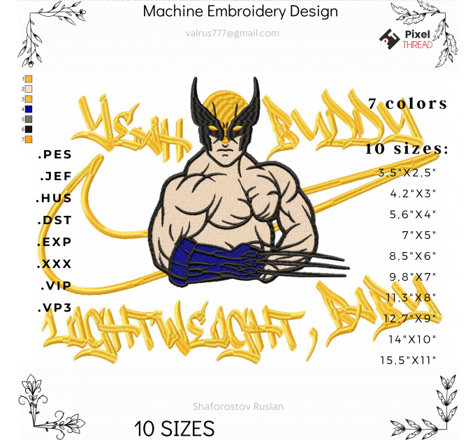 machine embroidery design