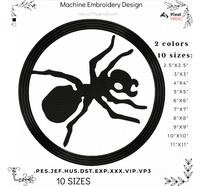 Prodigy spider. Favorite rock band Prodigy. Machine embroidery design, Gift design option for machine embroidery.