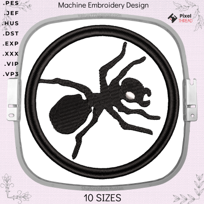 Prodigy spider. Favorite rock band Prodigy. Machine embroidery design, Gift design option for machine embroidery.