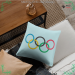 Olympic Rings Machine Embroidery Design - Symbol of Unity and Excellence. A good gift for an athlete